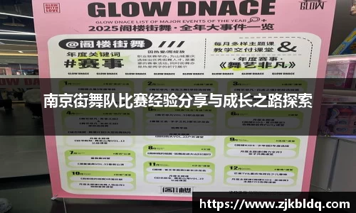 南京街舞队比赛经验分享与成长之路探索