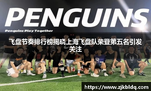 飞盘节奏排行榜揭晓上海飞盘队荣登第五名引发关注